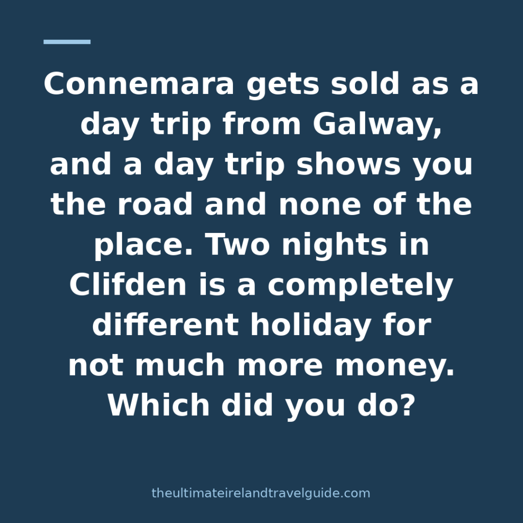 Where to Explore Connemara: Villages, Lakes, and Roads